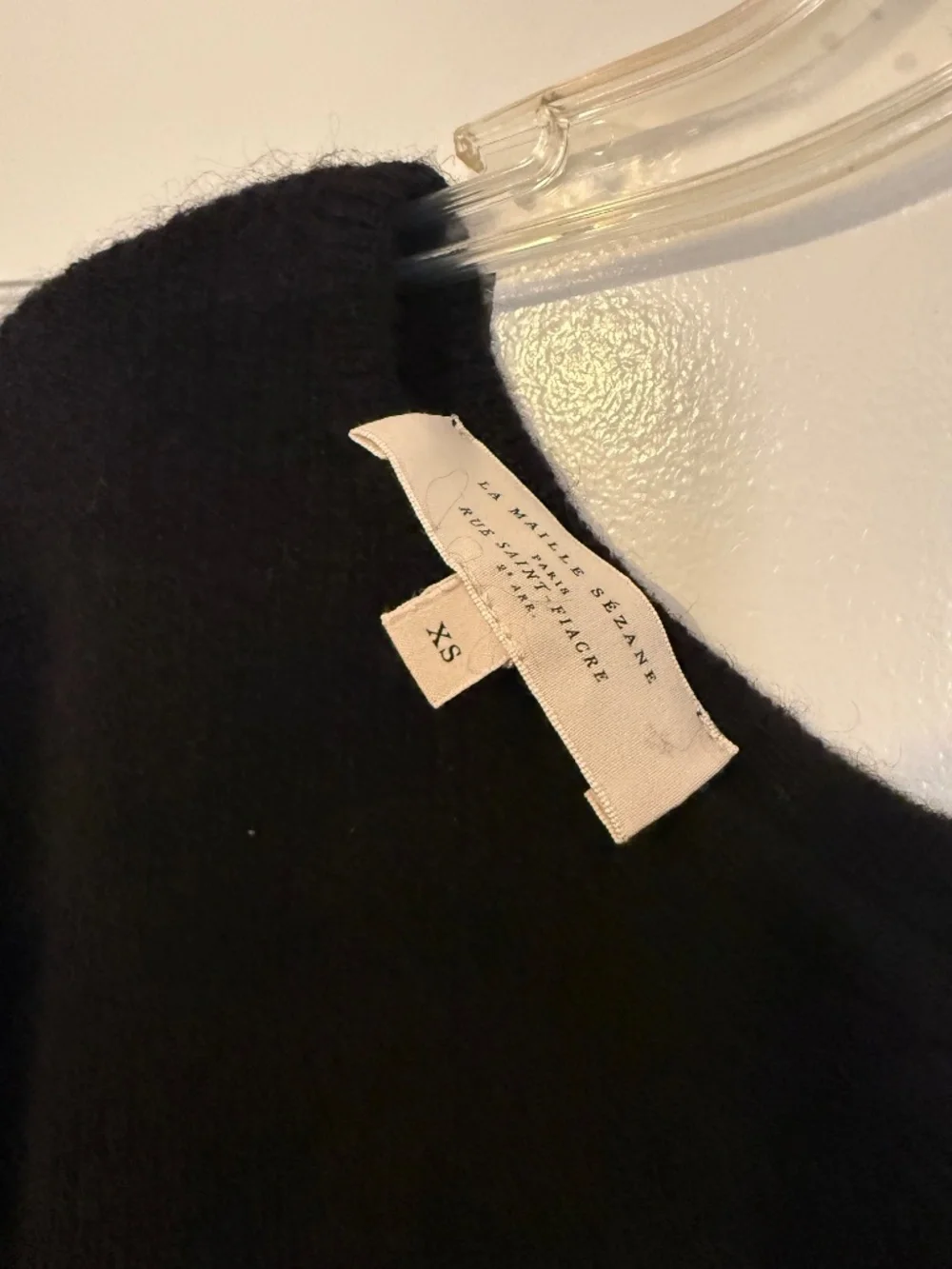 Sezane Alma Cardigan Noir. - Size XS